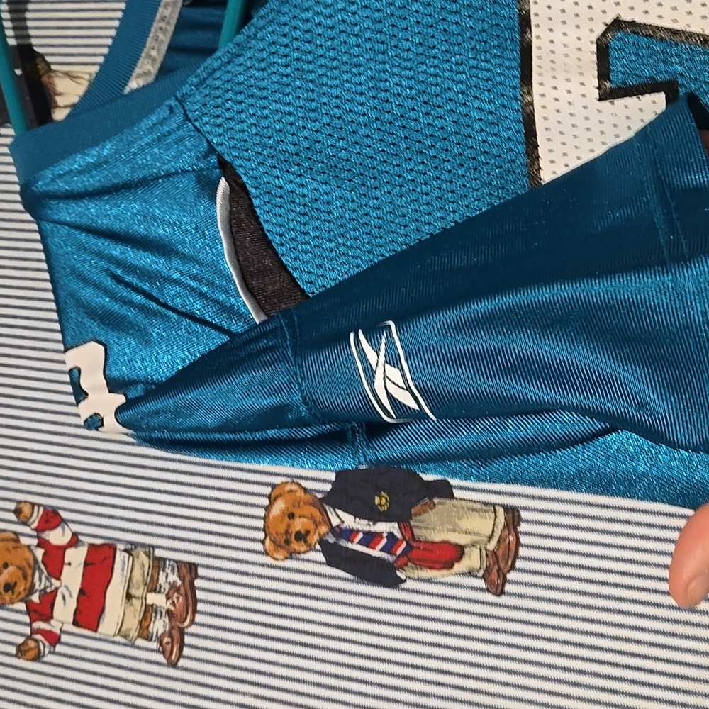 Jacksonville Jaguars Jersey BRITTON #73 Reebok On Field Large 14-16 - Picture 5 of 11